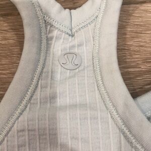 lululemon athletica Light Blue Tank Top